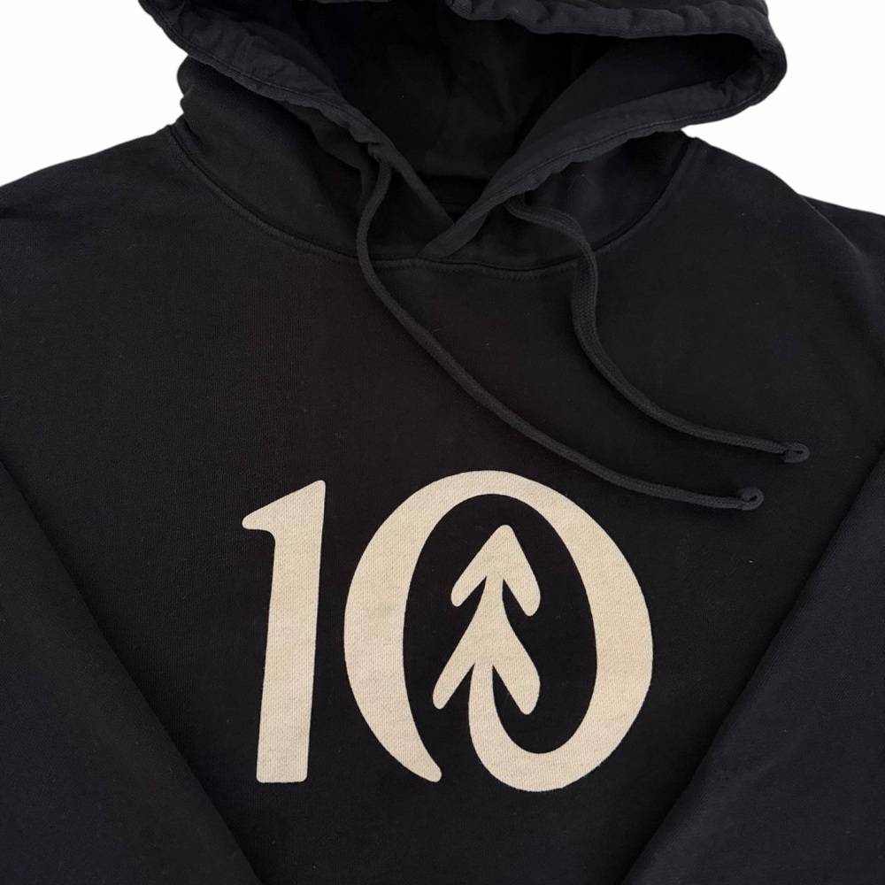 TENTREE Black Organic Cotton Classic Hoodie Eco Conscious Casual xl